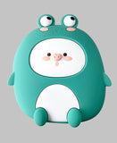 Silicone Green Pig Backpack