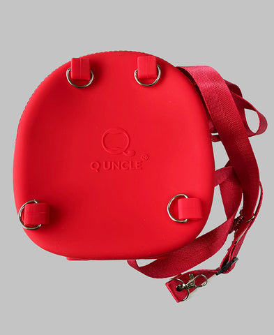 Silicone Red Pig Backpack